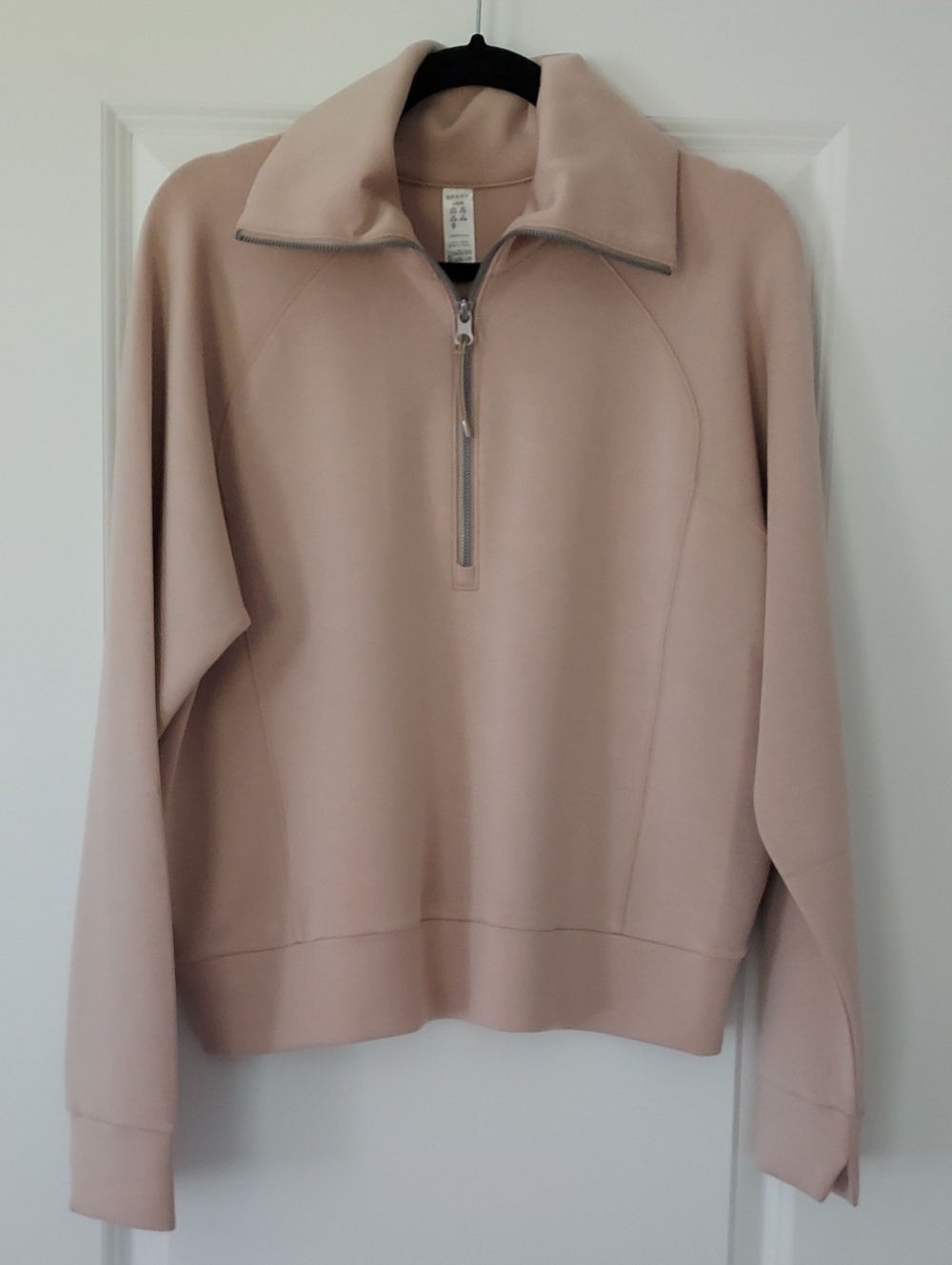 NWOT SPANX air essentials 1/2 zip